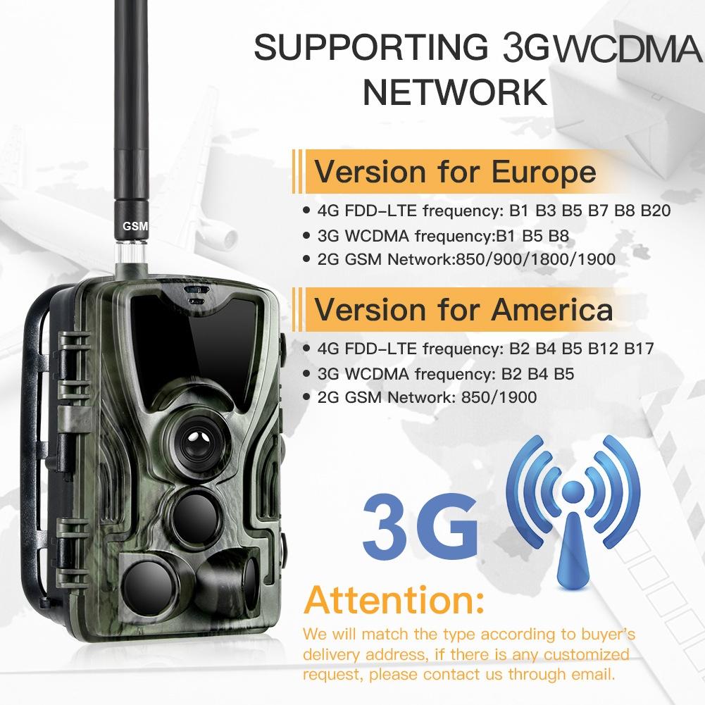 Waterproof 3G Hunting Trail Camera With Night Vision And 120 Degree Pir Angle 3