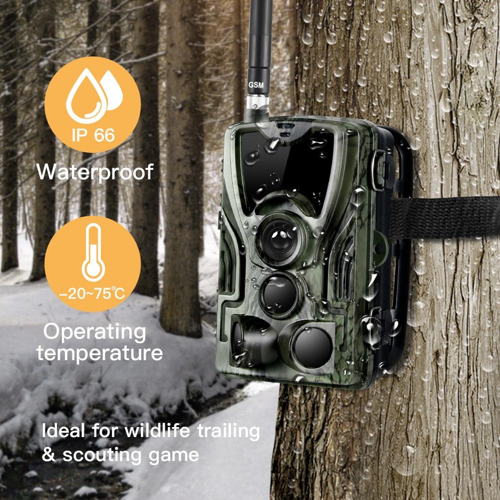Waterproof 3G Hunting Trail Camera With Night Vision And 120 Degree Pir Angle 5