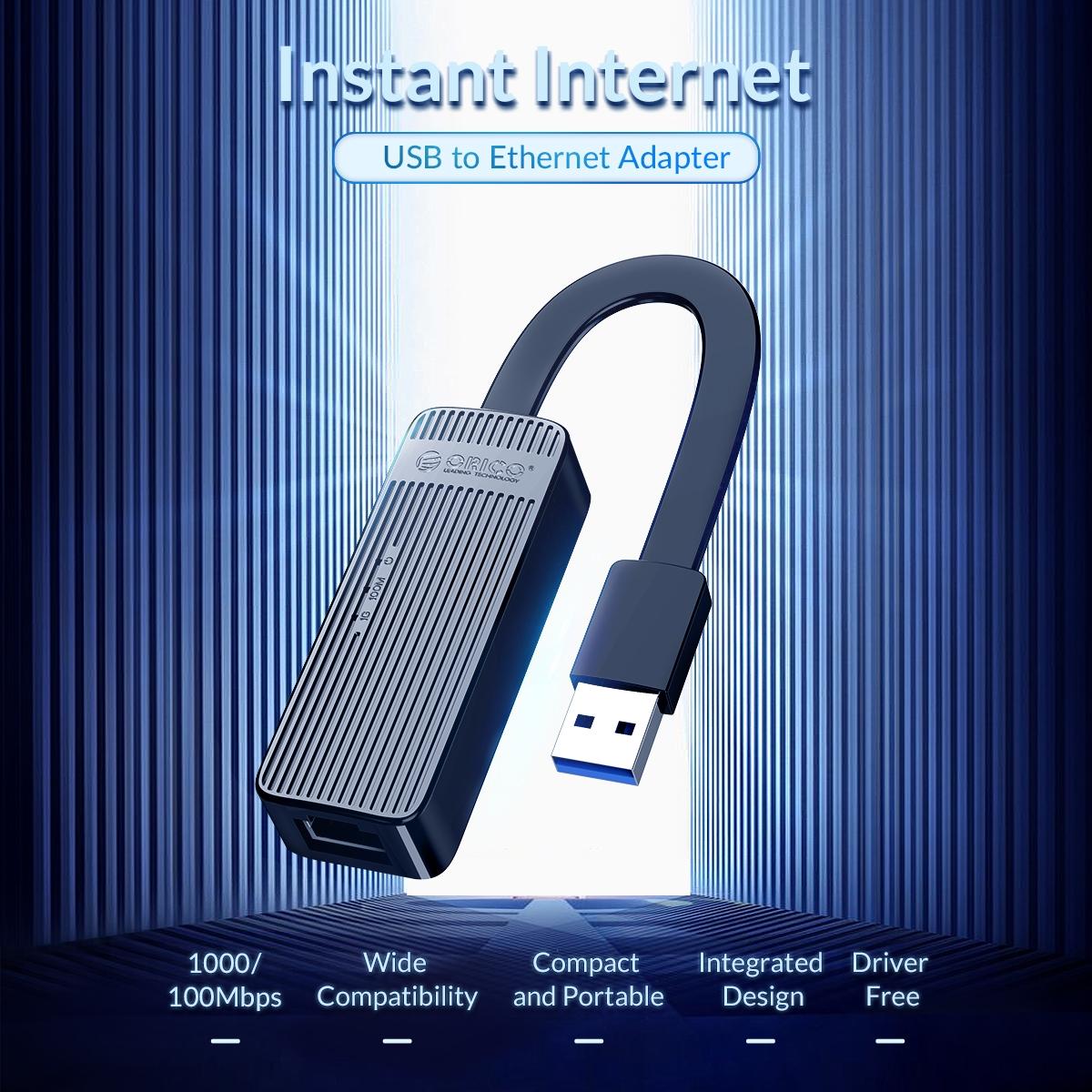 High-Speed Usb To Ethernet Adapter 1000 Mbps 11