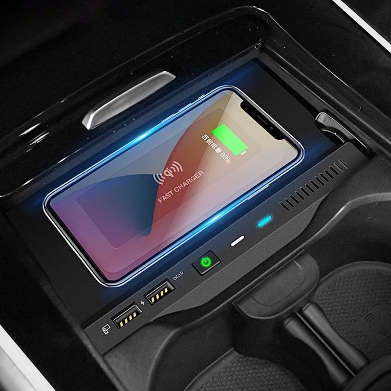 10w Wireless Charger for Mercedes-benz a Class 2019-2022 - Qi Standard Quick Charging 6