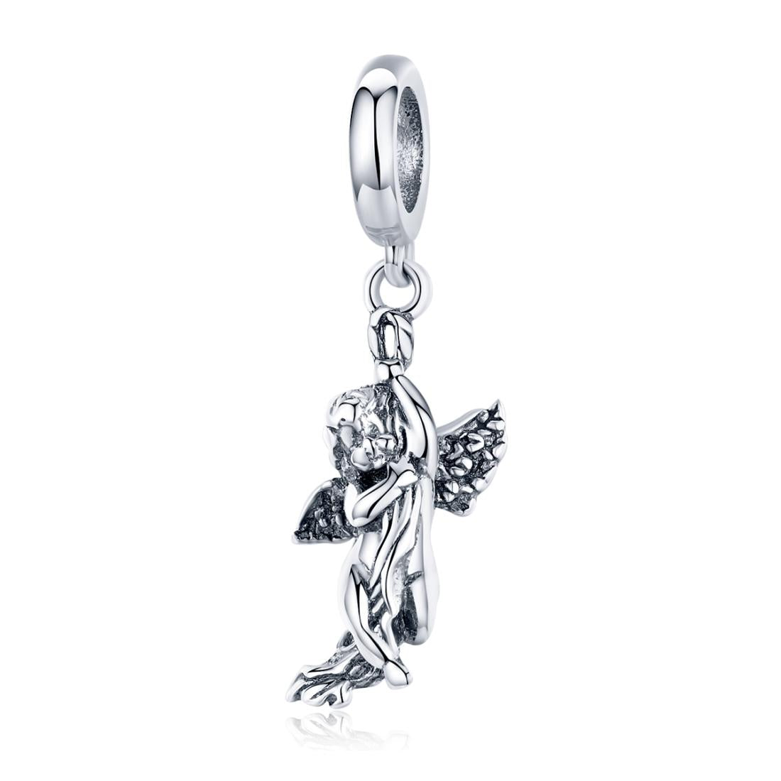 925 Sterling Silver Handmade Cupid Pendant Diy Accessory 3
