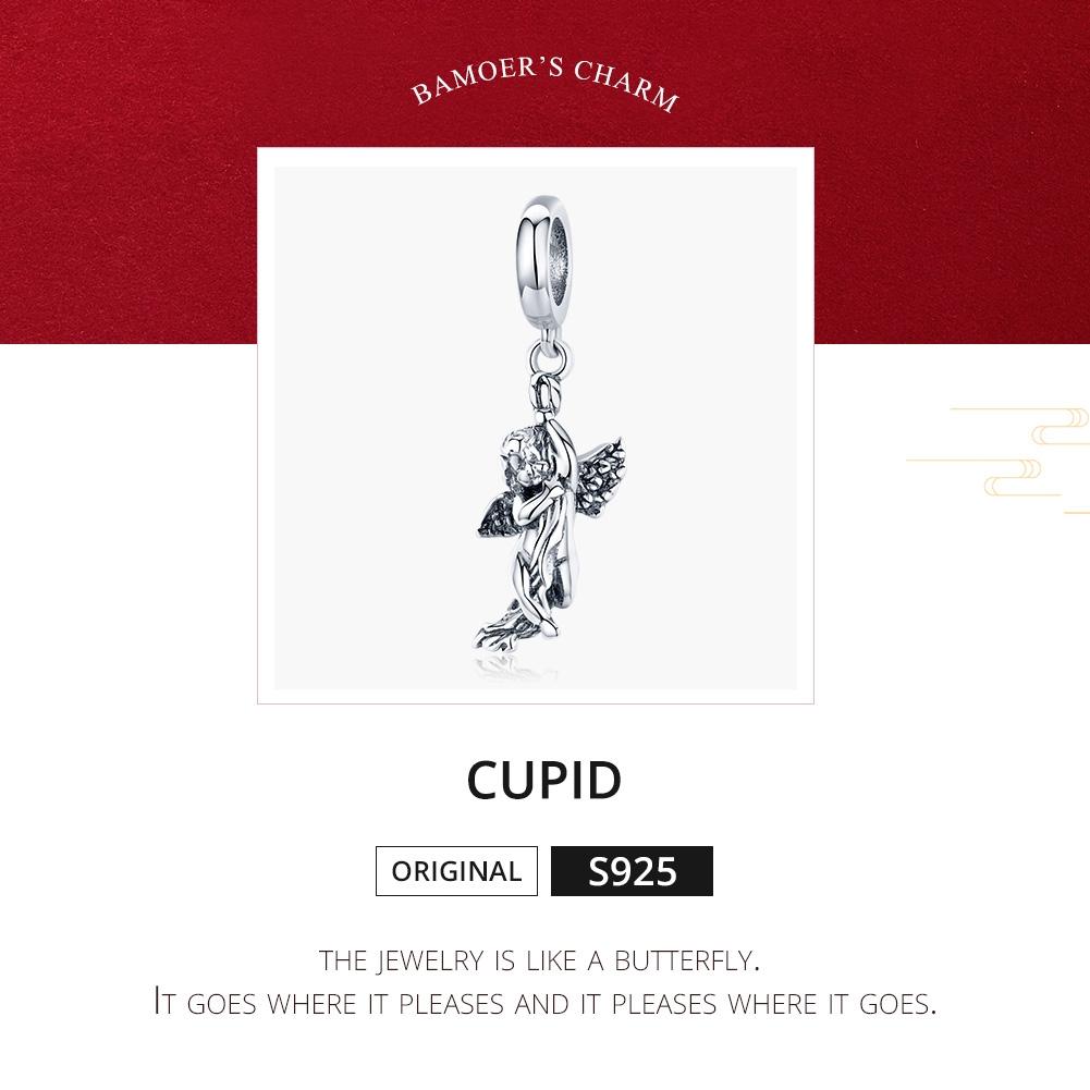 925 Sterling Silver Handmade Cupid Pendant Diy Accessory 4