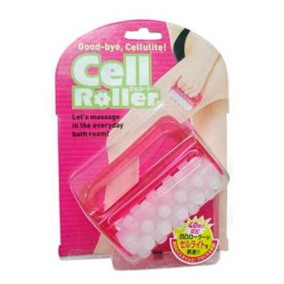 Thigh Slimming Cell Roller Massager Anti Cellulite Magenta 5