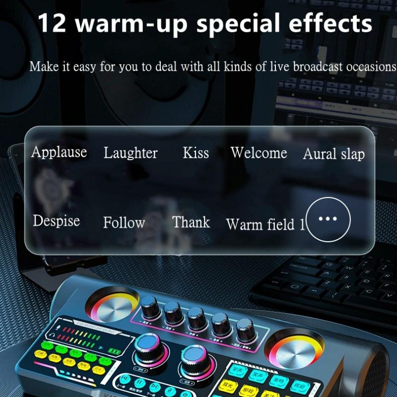 Versatile Bluetooth Sound Card For Singing And Recording 6