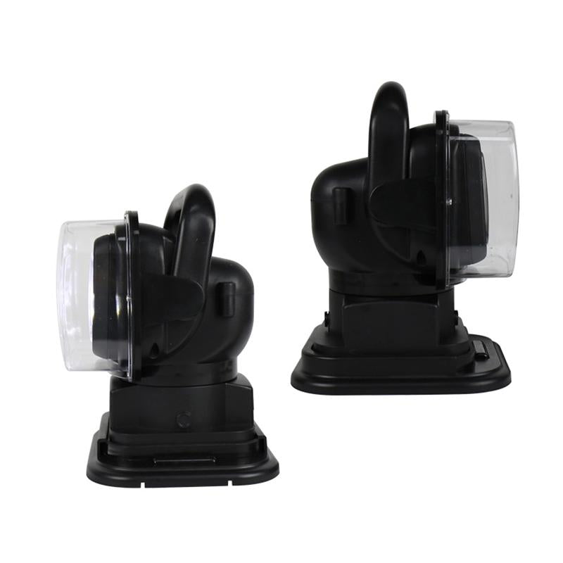 60W Dc 12 - 24V 400Lm Car 200M Wireless Remote Control 360 Degree Adjustable Led Search High Bay Lights / Spotlights 4