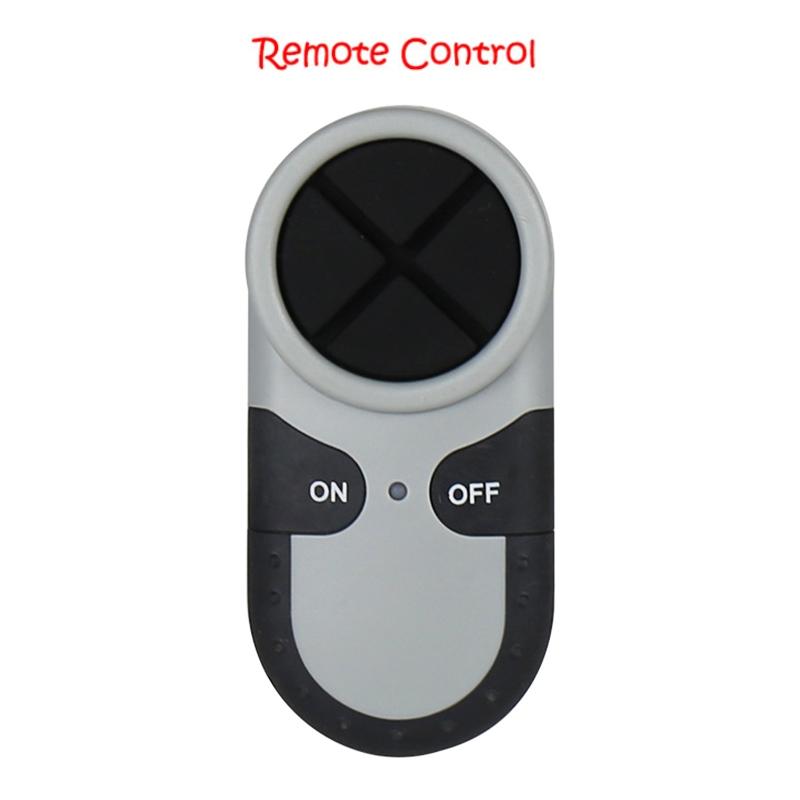 60W Dc 12 - 24V 400Lm Car 200M Wireless Remote Control 360 Degree Adjustable Led Search High Bay Lights / Spotlights 5