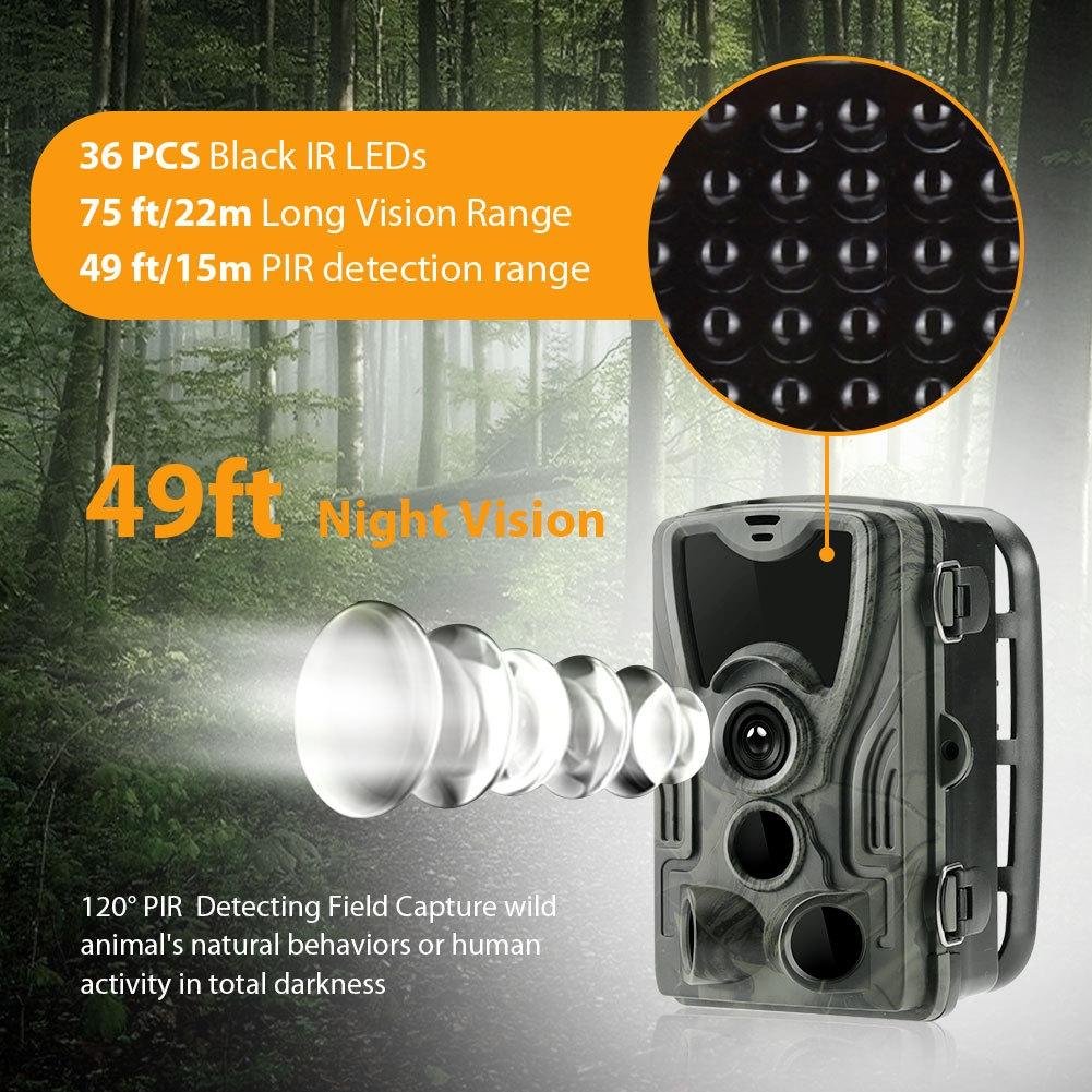 Outdoor Infrared Night Vision Camera with Tracking - 2.7k 5
