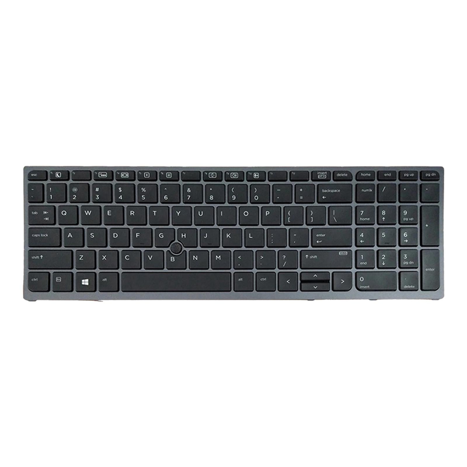 Backlit Keyboard for Hp Zbook 15 / 17 G3 - us Version 3