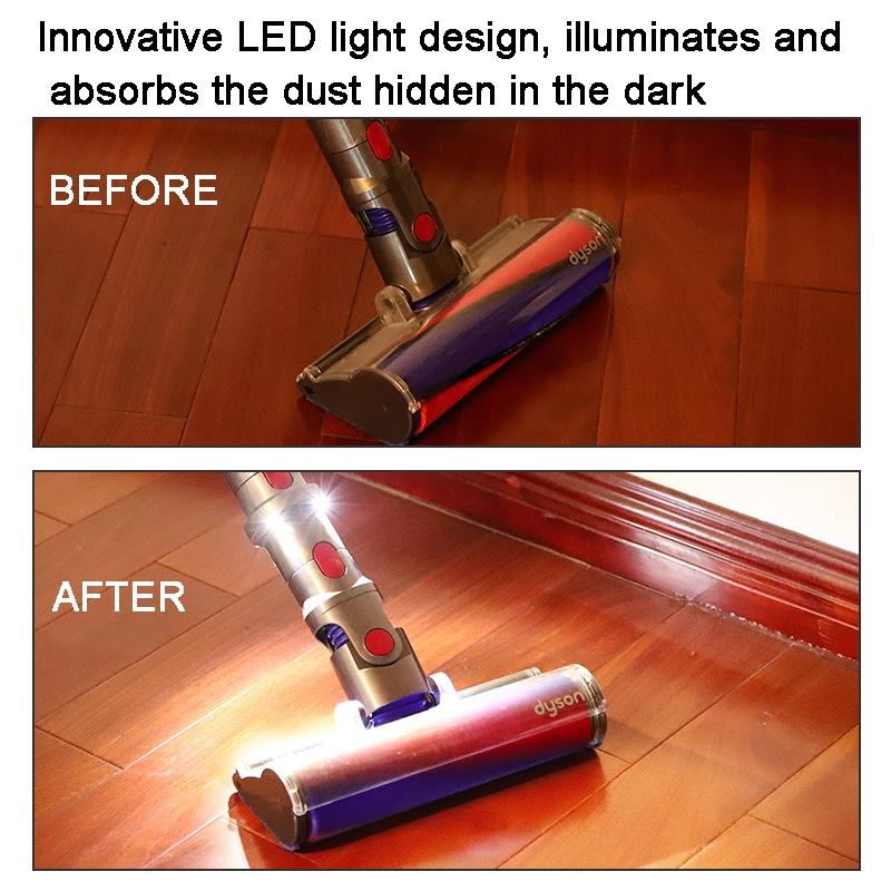 Universal Vacuum Suction Head Adapter with Led Light 4