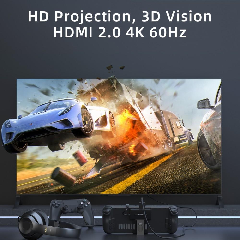 5-in-1 Docking Station for Steam Deck - 4k / 60hz Support 4