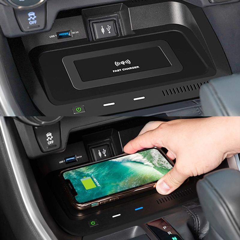 10w Qi Wireless Charger for Toyota Rav4 2020-2021 7