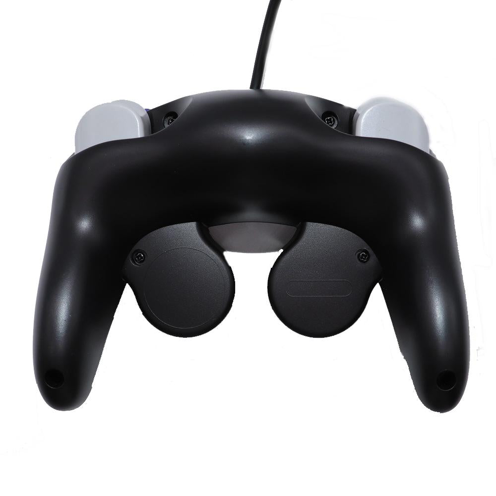 2-pack Wired Vibrating Game Controller for Nintendo Ngc / Wii - Silver 4