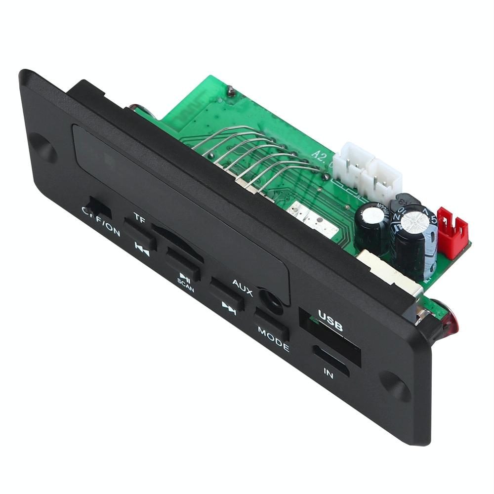 12V Car Mp3 Player Board With Fm Radio Bluetooth Remote Usb Tf 3