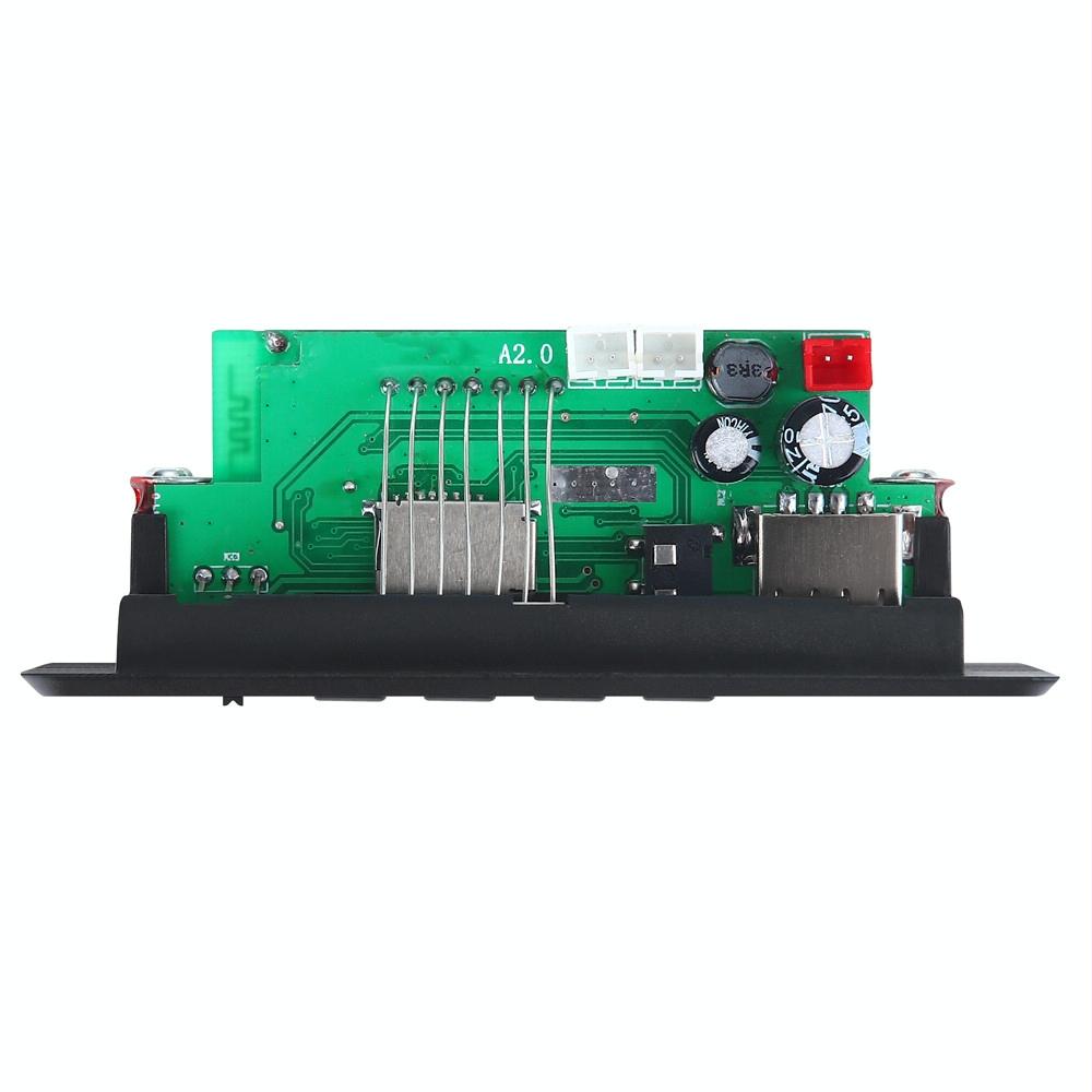 12V Car Mp3 Player Board With Fm Radio Bluetooth Remote Usb Tf 4