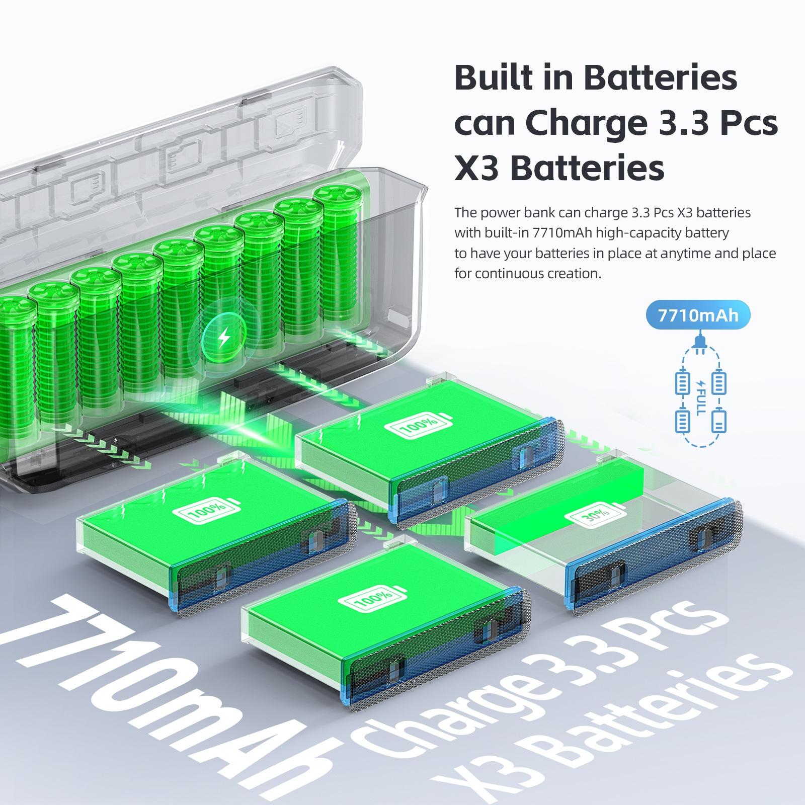 Fast Charging Power Bank for Camera Accessories 14