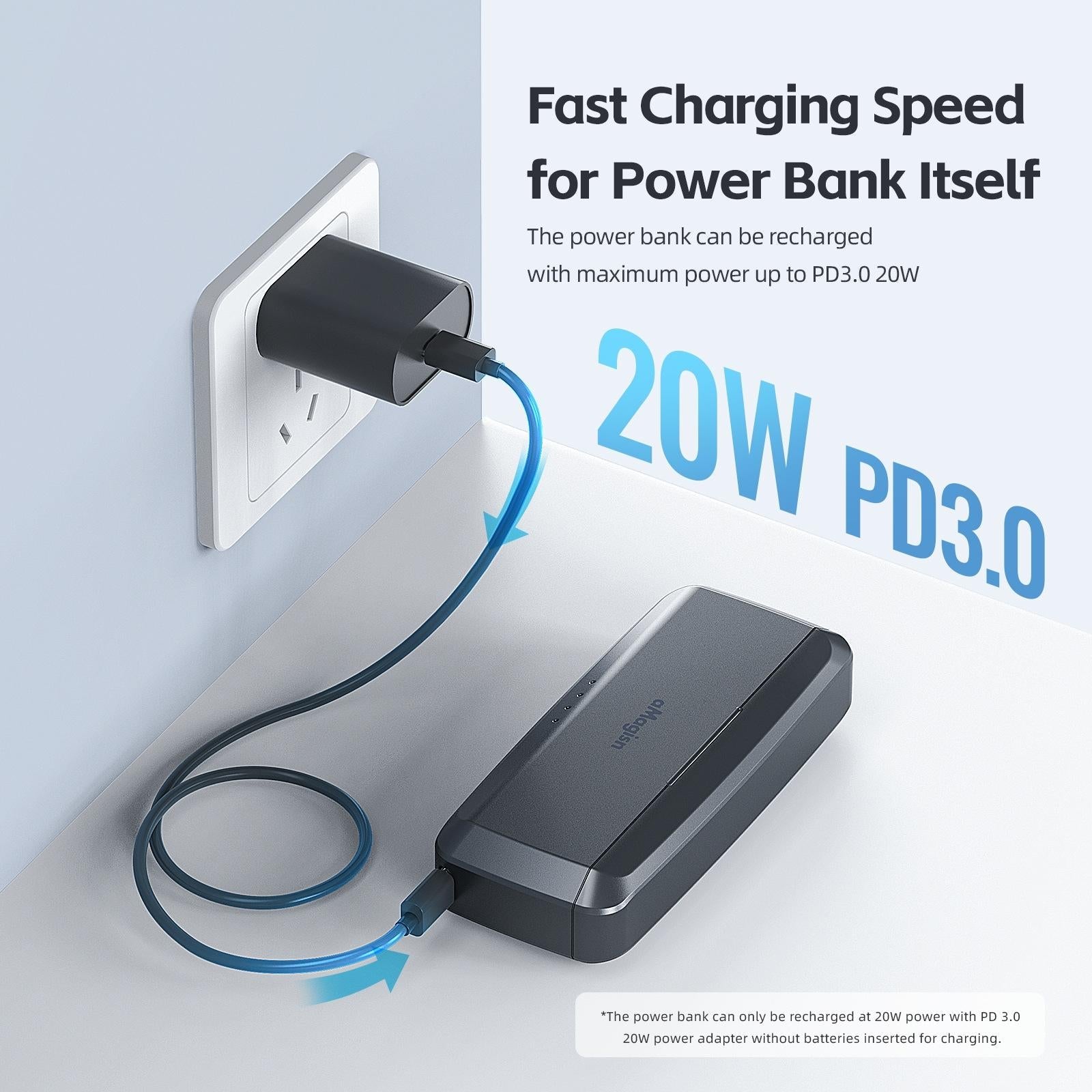 Fast Charging Power Bank for Camera Accessories 15