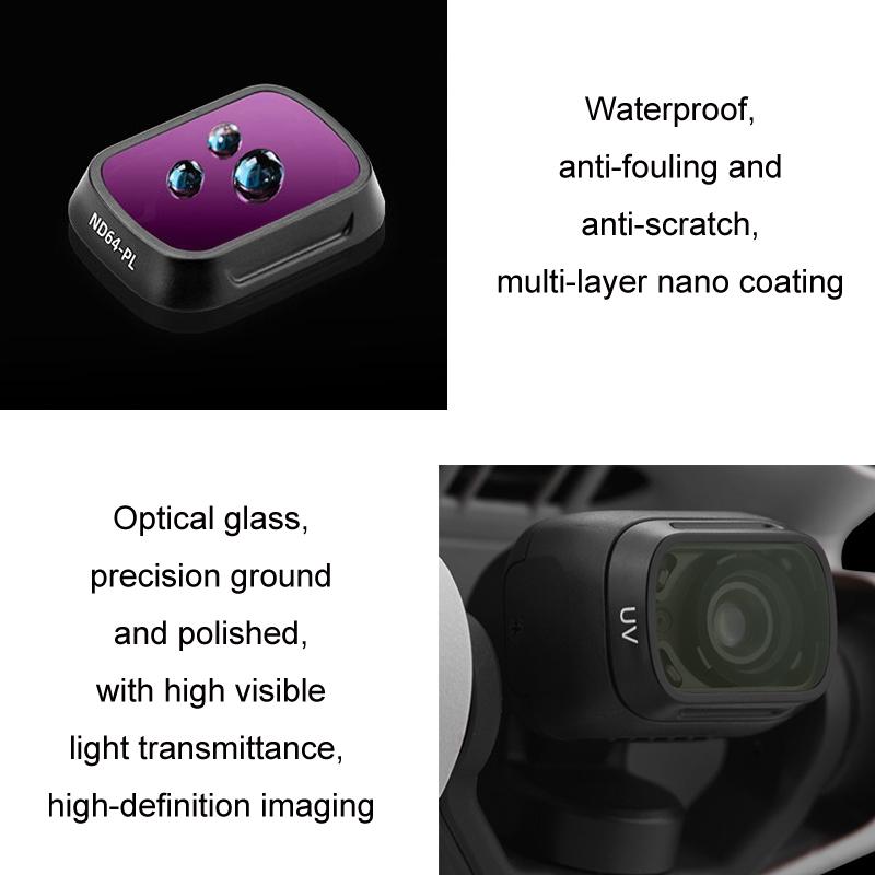 4-piece Nd Filter Set for Dji Mini 3 / 3 Pro - Nd8pl Nd16pl Nd32pl Nd64pl - 6Pcs/Set Uv+Cpl+Nd8Pl+Nd16Pl+Nd32Pl+Nd64Pl 4