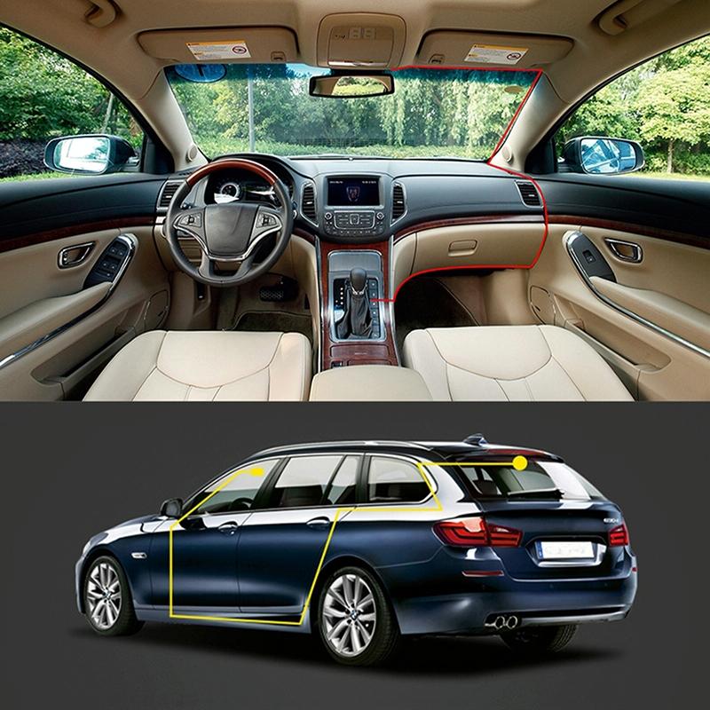 1080p Dual Recording Car Dvr with Parking Monitoring and Loop Recording - 4 Inch 2.5d Hd 8