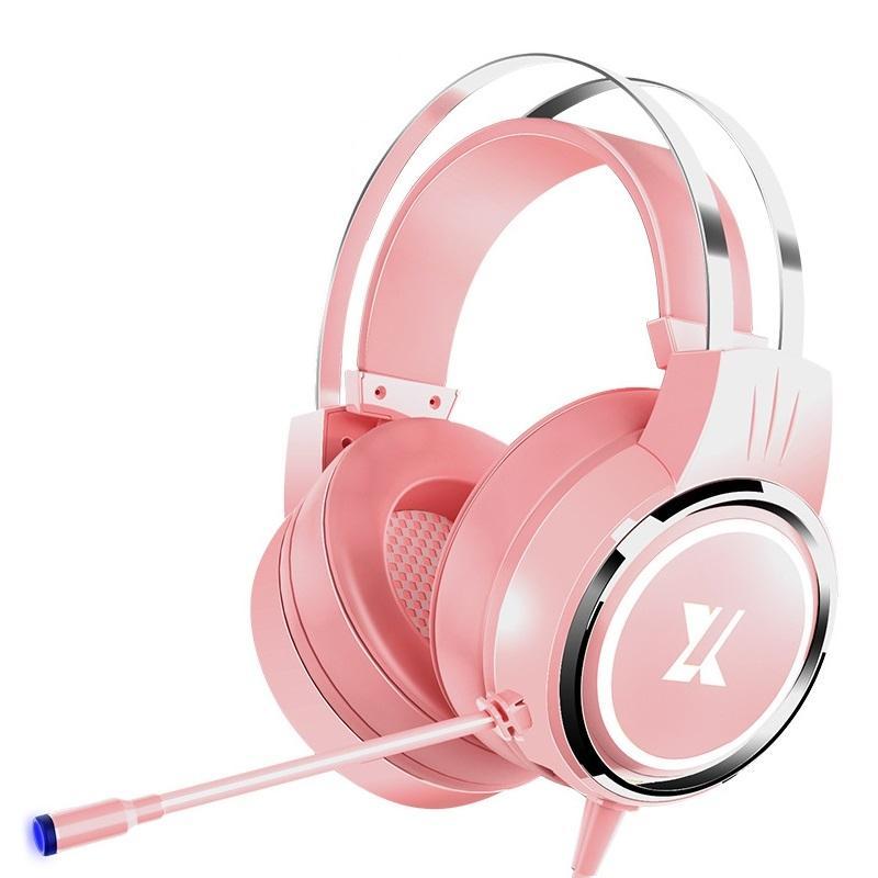X8 Gaming Headset With Mic Pink Upgrade 3
