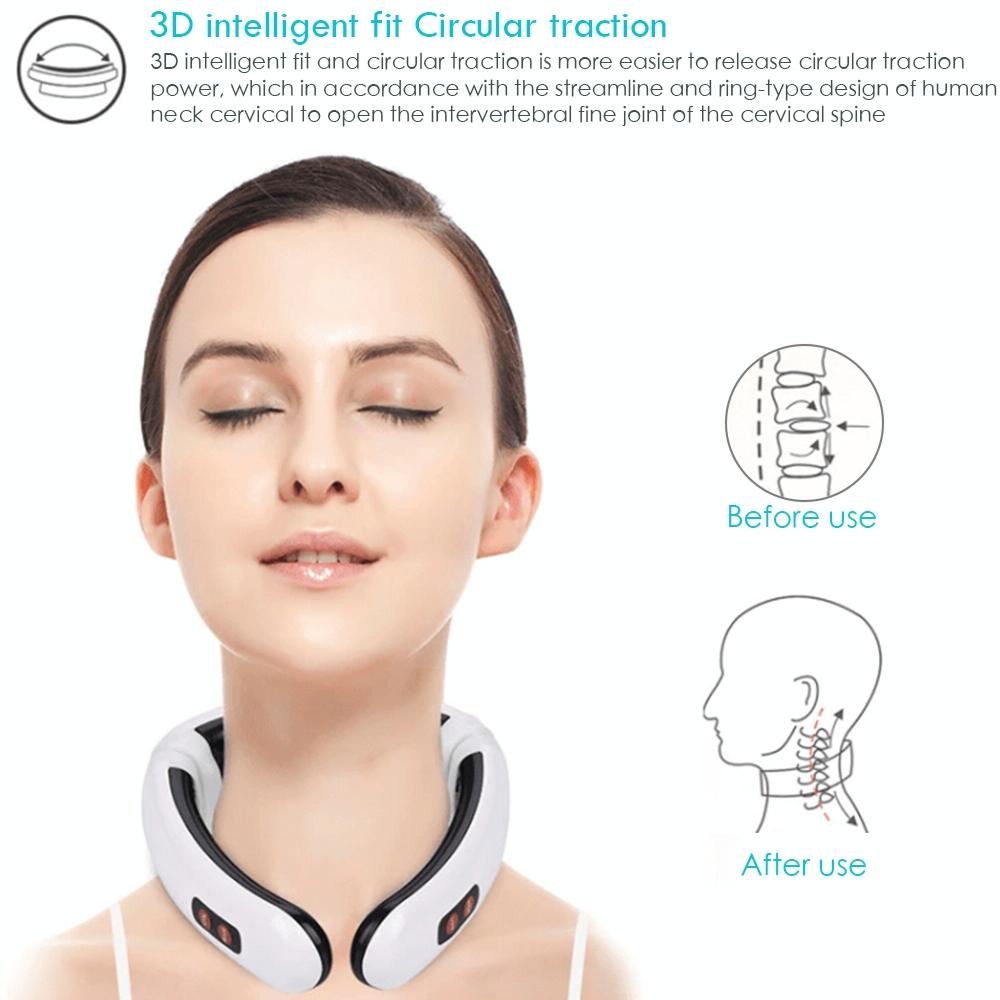 Electric Neck Massager Intelligent Body Massager Plug-In 8