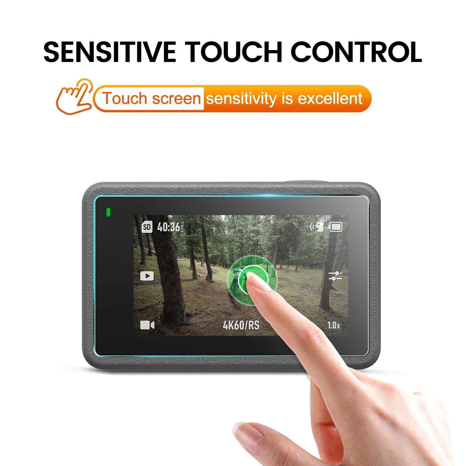 2-pack 3-in-1 Tempered Glass Screen Protectors for Front and Back Lenses 6