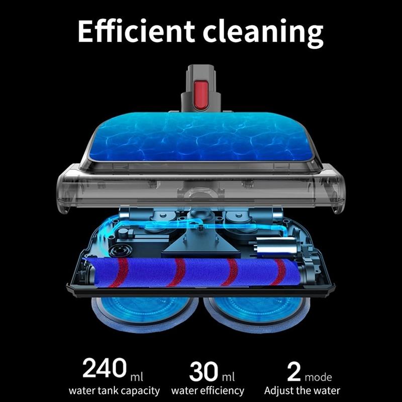 Electric Mopping Head for Dyson Vacuum Cleaners 6