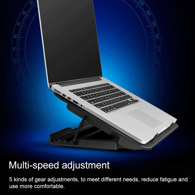 Silent Six-fan Cooling Base for Notebook Computers - Heat Sink 10