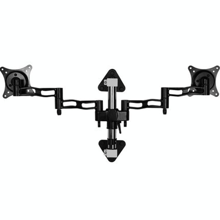 Wall-mounted Dual Screen Computer Bracket for Splicing 3