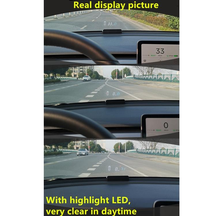 Hud For Tesla Model 3 Clear Display For Safe Driving 3