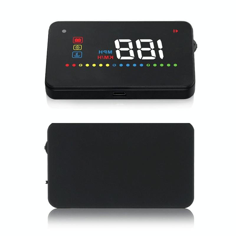 3.5 Inch Vehicle Head Up Display Car Speed Engine Revs Water Temp Voltage