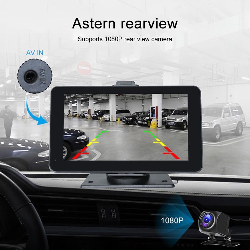 7 Wireless Carplay Car Navigator with Smart Driving Recorder 3
