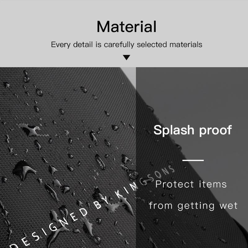 Water Repellent Business Chest Bag Multi Functional & Wear Resistant 4