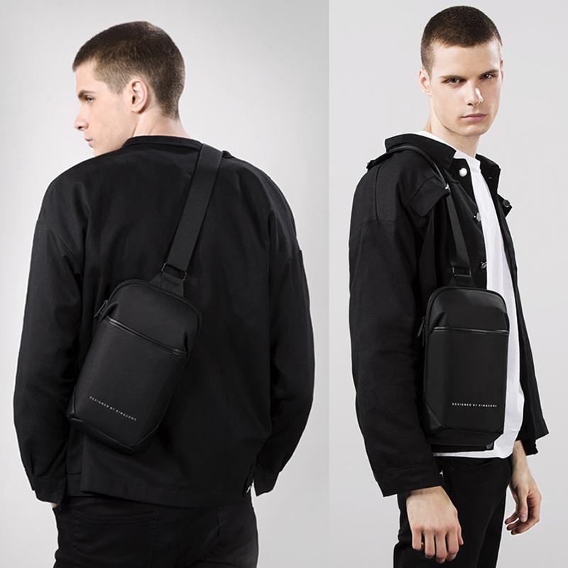 Water Repellent Business Chest Bag Multi Functional & Wear Resistant 8