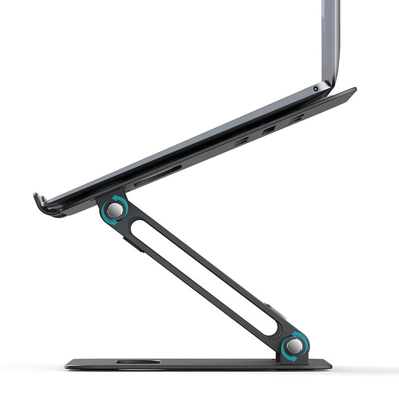Double-layer Aluminum Alloy Folding Stand for Notebooks and Tablets 5