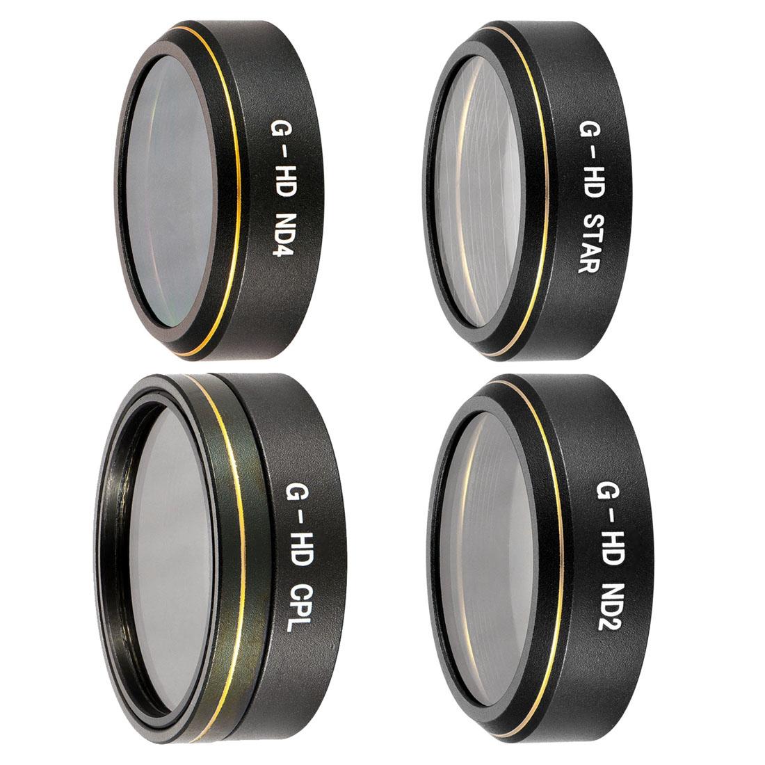 4-in-1 Hd Drone Lens Filters for Dji Phantom 4 Pro 3