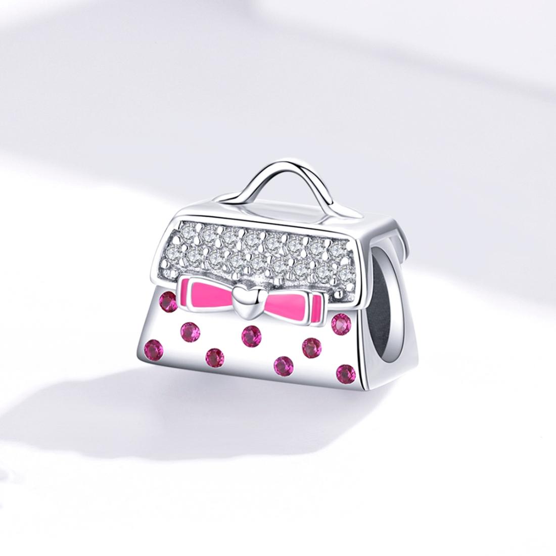 925 Sterling Silver Handbag Beads For Diy Bracelets & Necklaces 3