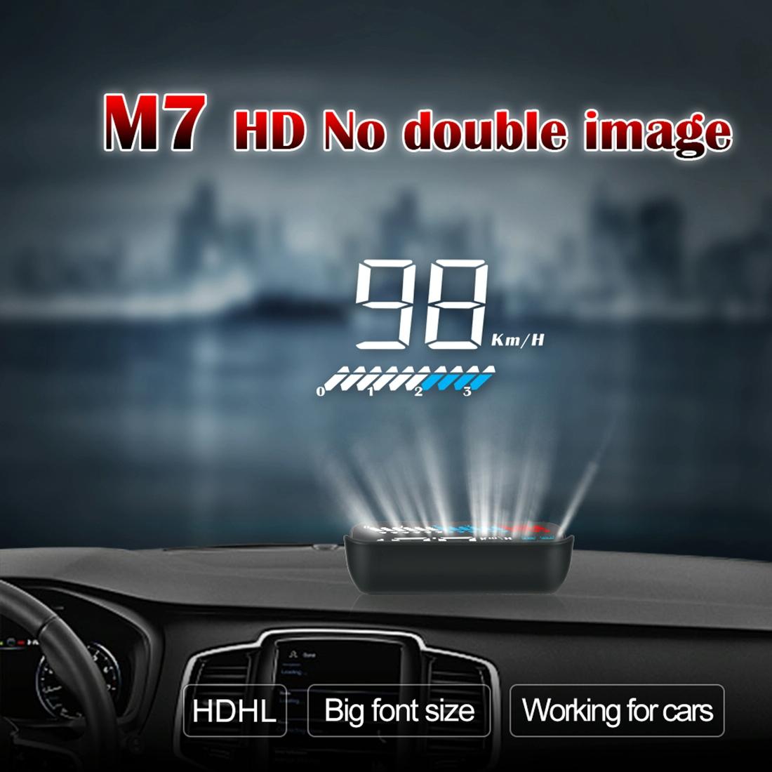 Universal Car Obd2 + Gps Hud 3.5 Inch Display Fuel Consumption 6