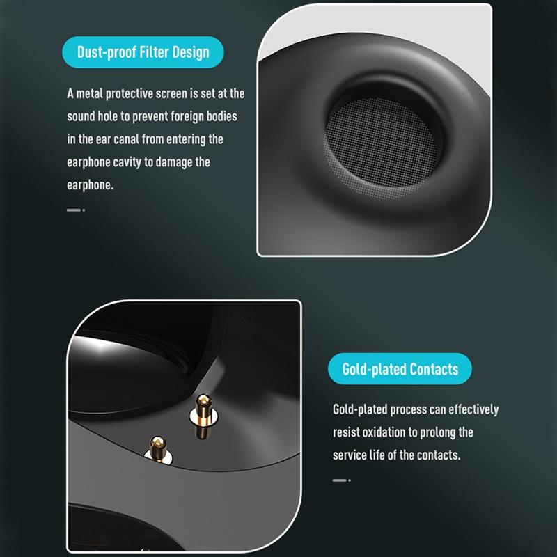 Mini Bluetooth Earphones with Magnetic Charging Box - Eb62 8