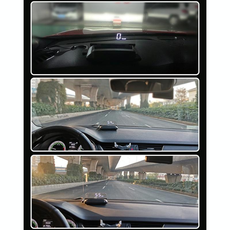 3.7 Inch Car Obd Hud Engine Failure Water Temp & Voltage Alarms 7