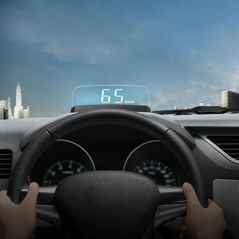 3.7 Inch Car Obd Hud Engine Failure Water Temp & Voltage Alarms 8