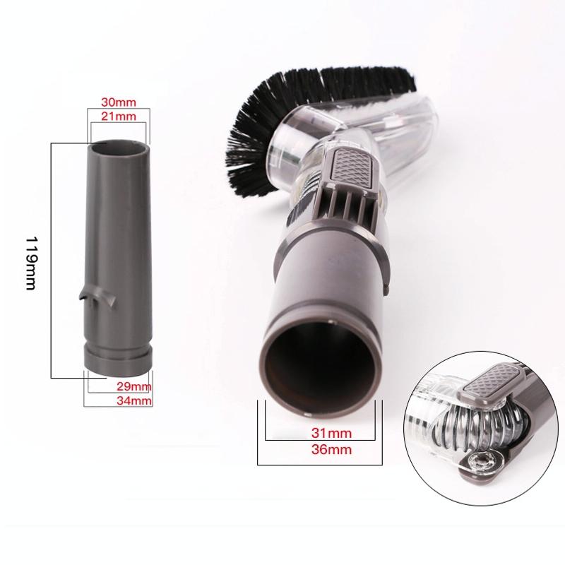 Transparent Brush Head for Dyson Vacuum Cleaner - Household Accessory 4