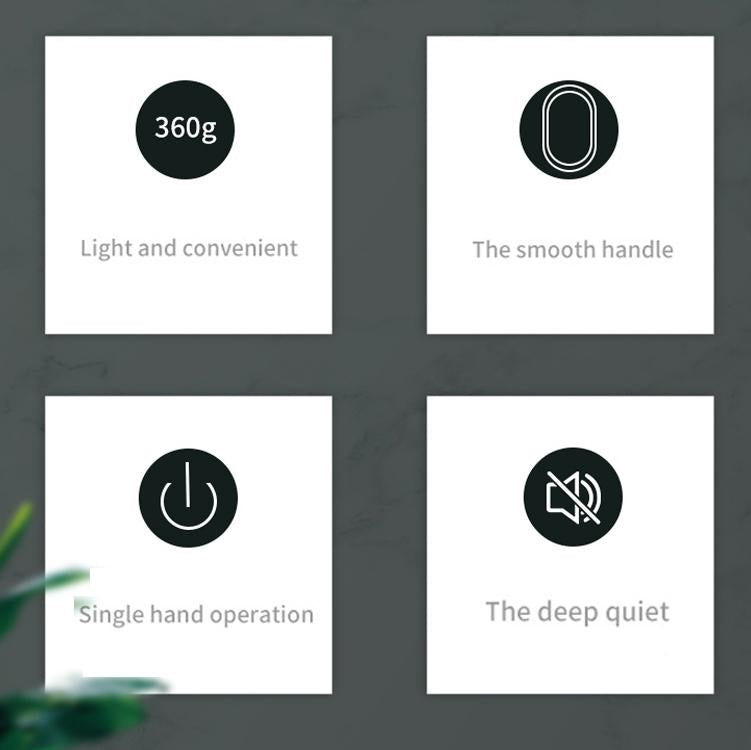 12-Speed Rechargeable Mini Massage Gun With Lcd Touch Screen 4