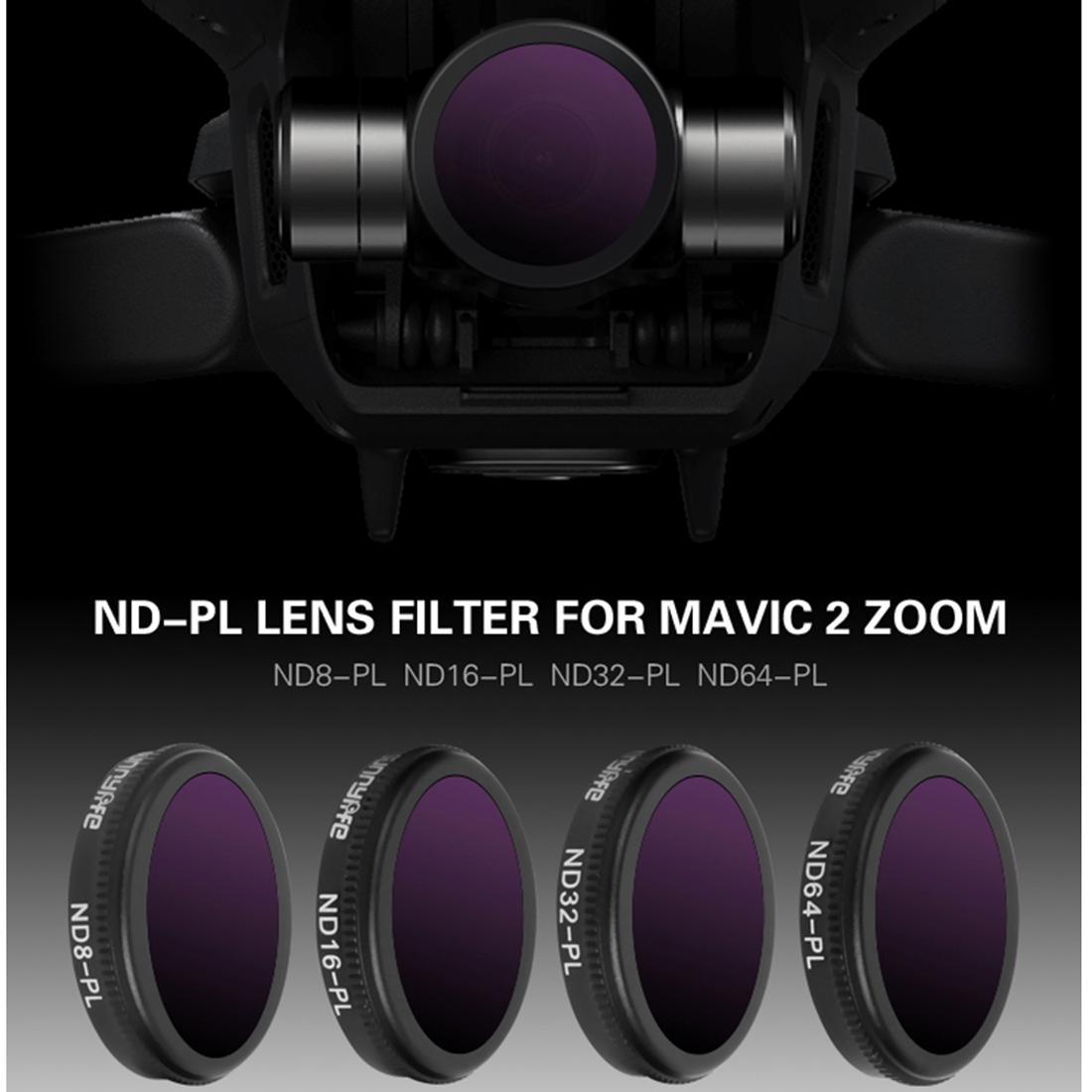 Nd Lens Filter Set for Dji Mavic 2 Zoom - 2-64 Pl 4