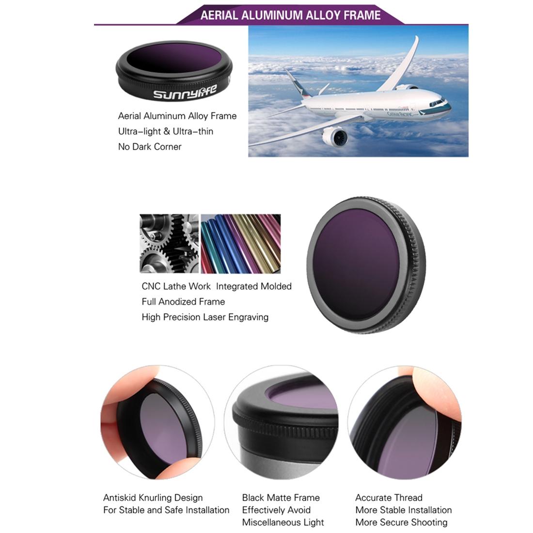Nd Lens Filter Set for Dji Mavic 2 Zoom - 2-64 Pl 9