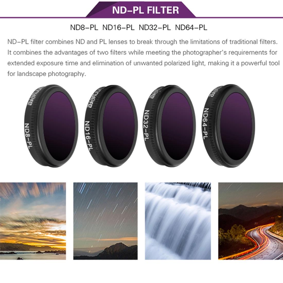 Nd Lens Filter Set for Dji Mavic 2 Zoom - 2-64 Pl 11