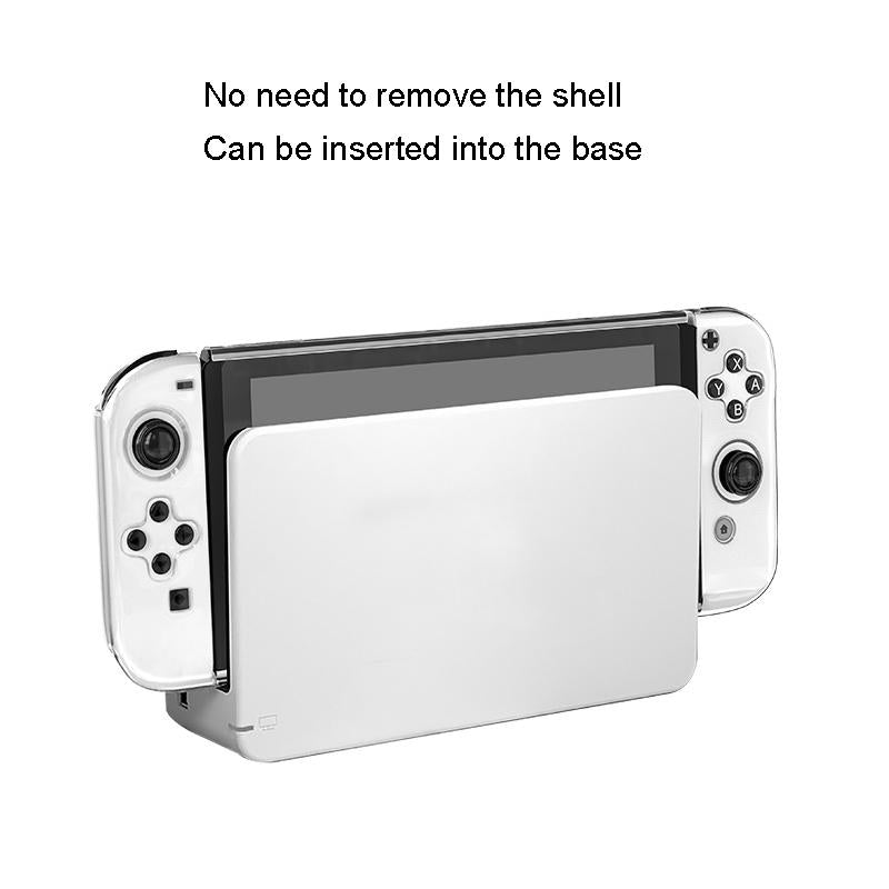 Crystal Tpu Pc Protective Case for Nintendo Switch Oled 3