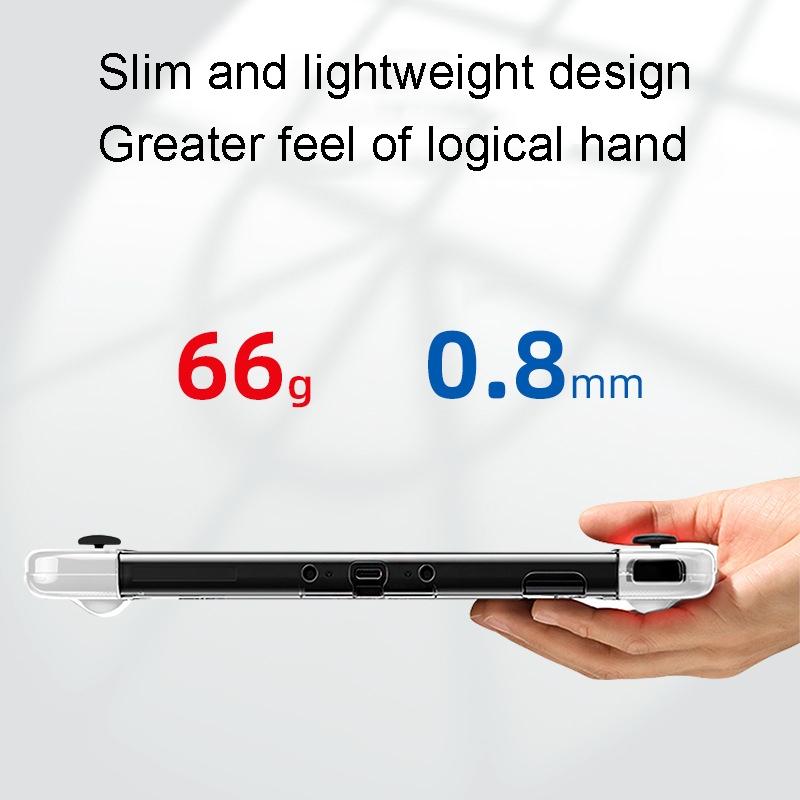 Crystal Tpu Pc Protective Case for Nintendo Switch Oled 4