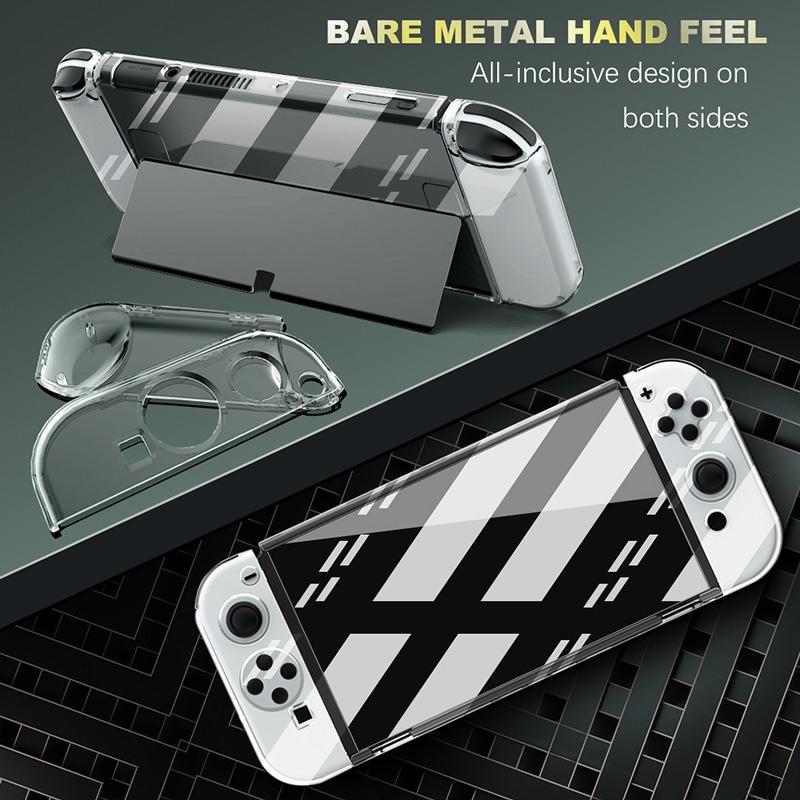 Crystal Tpu Pc Protective Case for Nintendo Switch Oled 7