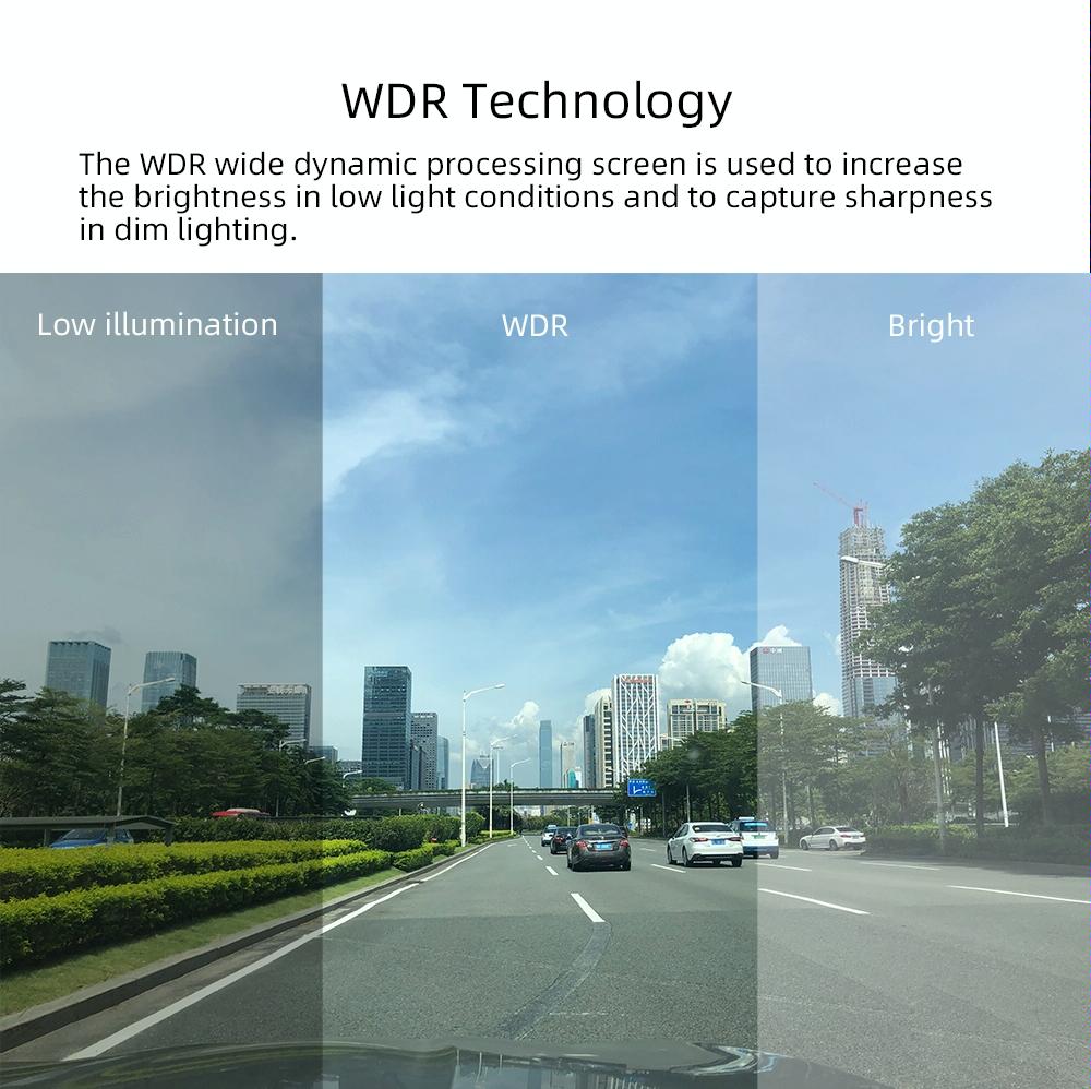 Hd 1080p Dual Camera Car Recorder with 4 Ips Screen and 170 Degree Wide Angle 8