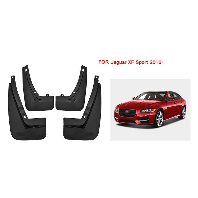 For Jaguar Xf Sport 2016 4Pcs / Set Car Auto Soft Plastic Splash Flaps Fender Guard 3